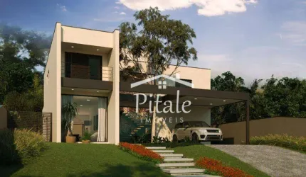 Casa com 4 dormitórios à venda, 371 m² por R$ 3.895.000 - Paisagem Renoir - Cotia/SP