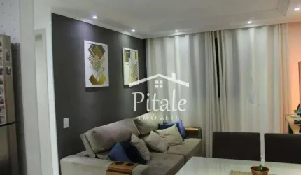 Apartamento com 2 dormitórios à venda, 45 m² por R$ 213.000,00 - Jardim Petrópolis - Cotia/SP