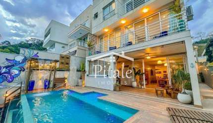 Deslumbrante residência com 4 dormitórios à venda, 463 m² por R$ 3.990.000 - Condomínio Valville 1 - Santana de Parnaíba/SP