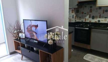Apartamento com 2 dormitórios à venda, 62 m² por R$ 340.000,00 - Jardim Barro Branco - Cotia/SP
