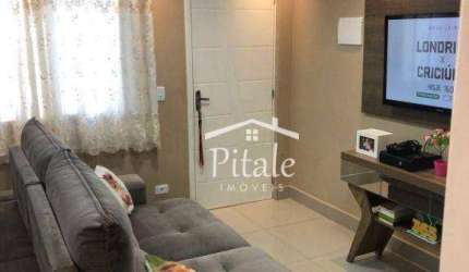 Apartamento com 2 dormitórios à venda, 53 m² por R$ 169.000,00 - Jardim Valo Verde - Embu das Artes/SP