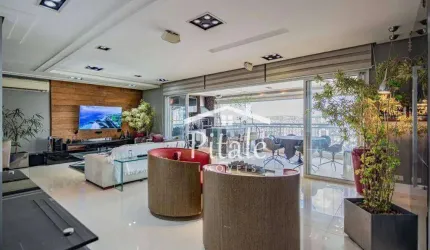 Apartamento com 4 dormitórios para alugar, 206 m² por R$ 22.508/mês - Vila Romana - São Paulo/SP