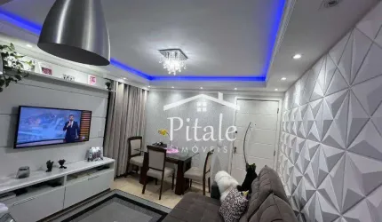Apartamento com 2 dormitórios à venda, 48 m² por R$ 300.000,00 - Parque Maria Helena - Guarulhos/SP