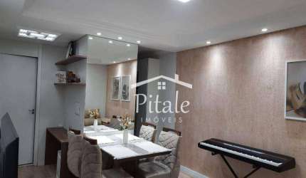 Apartamento com 2 dormitórios à venda, 44 m² por R$ 287.000,00 - Recanto Vista Alegre - Cotia/SP