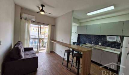 Apartamento com 1 dormitório para alugar, 38 m² por R$ 3.170,00/mês - Granja Viana - Cotia/SP