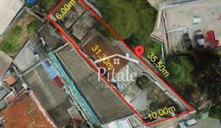 Terreno à venda, 260 m² por R$ 874.000,00 - Vila Gomes - São Paulo/SP