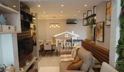 Apartamento com 1 dormitório à venda, 45 m² por R$ 639.000,00 - Sacomã - São Paulo/SP