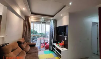 Apartamento com 2 dormitórios à venda, 53 m² por R$ 318.000,00 - Ponte Grande - Guarulhos/SP