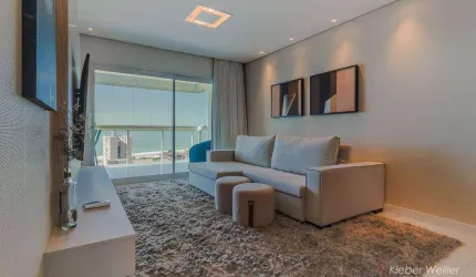 Apartamento com 3 dormitórios à venda, 144 m² por R$ 3.500.000,00 - Praia Brava - Itajaí/SC