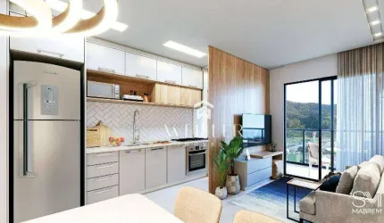 Apartamento com 2 dormitórios à venda, 65 m² por R$ 695.000,00 - Dom Bosco - Itajaí/SC