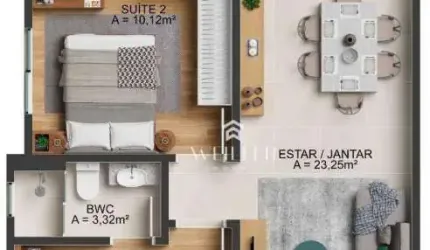 Apartamento com 2 dormitórios à venda, 75 m² por R$ 1.008.370,00 - Fazenda - Itajaí/SC