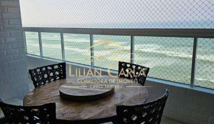 Residencial Splendour - Apartamento Alto Padrão à venda em Mongaguá com 3 dorm, 1 suíte, sacada de frente para o mar por R$ 1.200.000,00