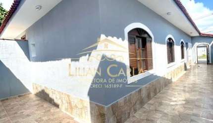 Casa à venda em Mongagua LADO PRAIA com 3 dorm, 1 suíte, ESPAÇO GOURMET COM PISCINA À PARTIR DE  R$ 500 MIL