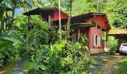 Charmoso sítio à venda em Paraty com 2 dormitórios à venda, 60.250 m² por R$ 950.000 - Pedras Azuis
