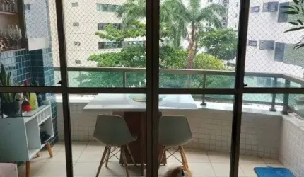 Imóvel para venda tem 124 metros quadrados com 3 quartos em Boa Viagem - Recife - PE
