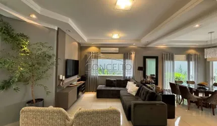Sobrado à venda no Condomínio Reserva do Engenho com 331 m² | 4 dormitórios, sendo 3 suítes e 4 vagas de garagem.