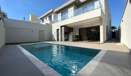 Sobrado à venda no Condomínio Reserva do Engenho com 289 m² | 3 suítes com closet e 4 vagas de garagem.