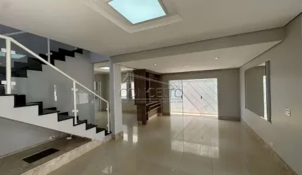 Sobrado à venda no Condomínio Terras de Piracicaba com 250 m² | 3 suítes, sendo 2 com closet e 4 vagas de garagem.