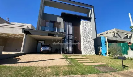 Sobrado à venda no Condomínio Villa Bela Vista com 264m² | 4 dormitórios sendo 3 suítes e 4 vagas de garagem.