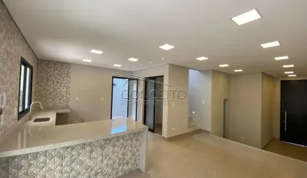 Sobrado à venda no Condomínio Reserva das Paineiras com 182m² | 3 suítes e 2 vagas de garagem cobertas.