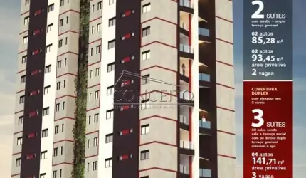 Lançamento Edifício La Vie no bairro Cidade Alta com apartamento de 80 m² a 141 m² de área útil