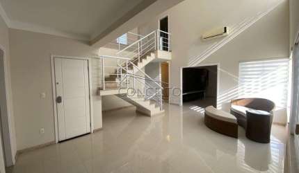 Sobrado à venda no Condomínio Terras de Piracicaba III com 338 m² | 3 suítes com armários e closet e 6 vagas de garagem, sendo 3 cobertas.