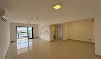 Apartamento para locação no Edifício Palazzo Pedro Cobra com 158 m² | 3 suítes, varanda gourmet e 3 vagas de garagem.