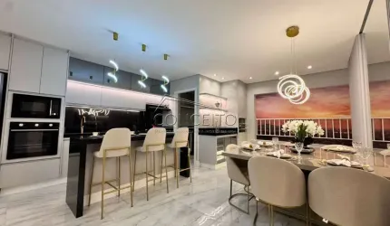 Apartamento decorado no condomínio Luxor Resort Residence com 87 m² | 3 dormitórios, sendo 1 suíte e 2 vagas de garagem.