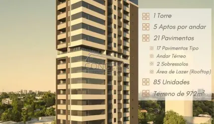 Lançamento Edifício Halma no bairro Alto, com unidades de 49 a 63 m² de área útil, 1 ou 2 dormitórios e 1 vaga de garagem.