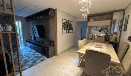 Apartamento Porteira Fechada com 2 quartos à venda, 78 m² por R$ 510.000 - Jardim Pacaembu - Jundiaí/SP