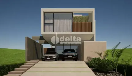 Casa no condomínio Terras Alpha disponível para venda em Uberlândia-MG