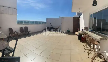 Cobertura disponível para locação e venda no Jardim Brasília em Uberlândia-MG