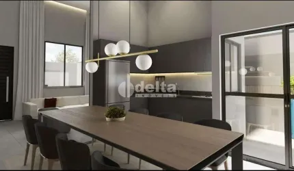 Casa residencial disponível para venda no bairro Novo Mundo em Uberlândia-MG