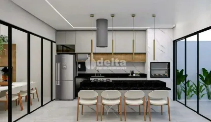 Casa residencial disponível para venda no bairro Jardim Botânico em Uberlândia-MG