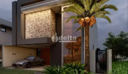 Casa no condomínio Tamboré disponível para venda em Uberlândia-MG