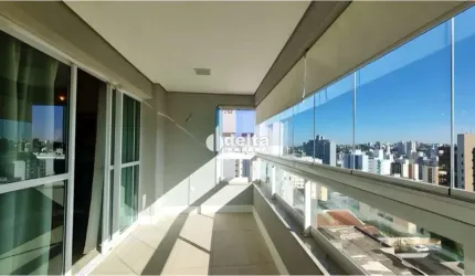 Apartamento mobiliado disponível para locação no bairro Tabajaras em Uberlândia-MG