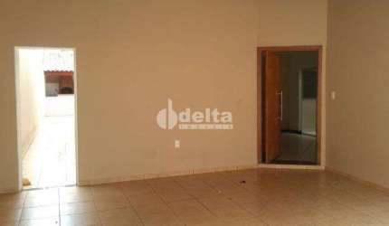 Casa residencial disponível para locação no bairro Santa Mônica em Uberlândia-MG