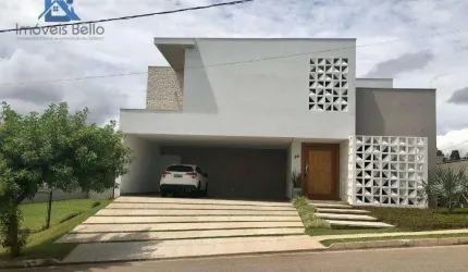 Casa com 4 dormitórios à venda, 400 m² por R$ 3.900.000,00 - Condominio 7 Lagos - Itatiba/SP