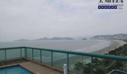 FRENTE AO MAR - ALTO PADRÃO -  AMPLO TERRAÇO - 1 POR ANDAR - 4  DORMTS - 3 - VAGAS
