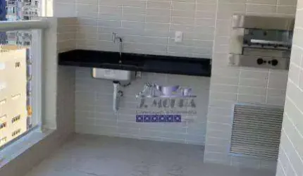 GONZAGA - NOVO!!! -  COM UMA ÁREA DE LAZER DE CLUBE - PISCINA - SAUNAAS - QUADRA DE SQUASH - QUADRA POLIESPORTIVA - BRINQUEDOTECA - CINEMA - ACADEMIA