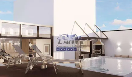 COBERTURA DE CINEMA - MELHOR LOCALIZAÇÃO DA PONTA DA PRAIA  - 4 SUITES - 3 GARAGENS