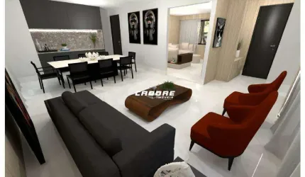 Casa mobiliada e decorada, com projeto em andamento