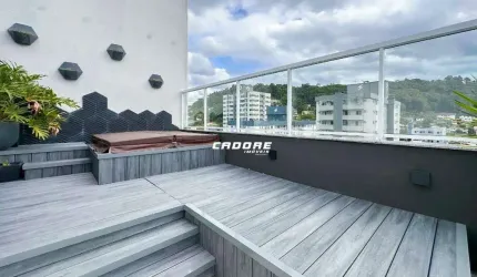 Cobertura Exclusiva no Vila Nova com Terraço, Hidro e Mobiliada | Cadore Imóveis