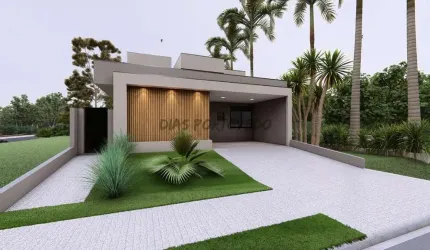 Casa em condomínio fechado com 3 quartos à venda no Parque Brasil 500, Paulínia , 181 m2 por R$ 1.740.000