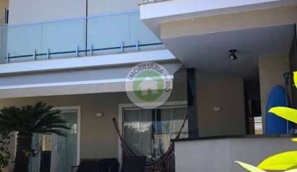 Casa de luxo em condomínio na Vargem Pequena, Rio de Janeiro - 4 quartos, 4 suítes, 6 banheiros - 267m² - Imperdível!