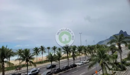 Excelente oportunidade, para morar no melhor lugar do Rio, em frente a Praia de IPANEMA