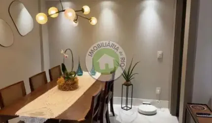 Apartamento à venda na Barra da Tijuca - 2 quartos, 1 suíte, 3 banheiros, 2 vagas de garagem, 100m² - Rio de Janeiro-RJ.