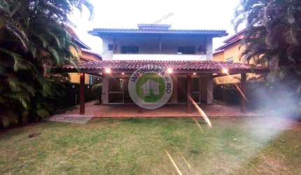 Espetacular Casa de Luxo em Condomínio na Barra da Tijuca - 4 quartos, 2 suítes, 4 salas, 6 banheiros, 6 vagas - RJ