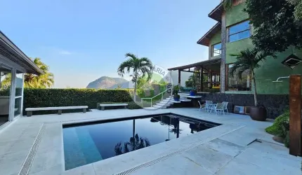 Casa de luxo em condomínio no Itanhangá, Rio de Janeiro-RJ: 4 quartos, 2 suítes, 4 salas, 6 banheiros e 619m².