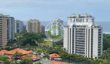 Magnífico APTO! Parque das Rosas/Condomínio Rosa da Praia. Vista livre e Panorâmica Andar alto na Melhor coluna, Sol da Manhã, com Vista Mar e Lagoa.